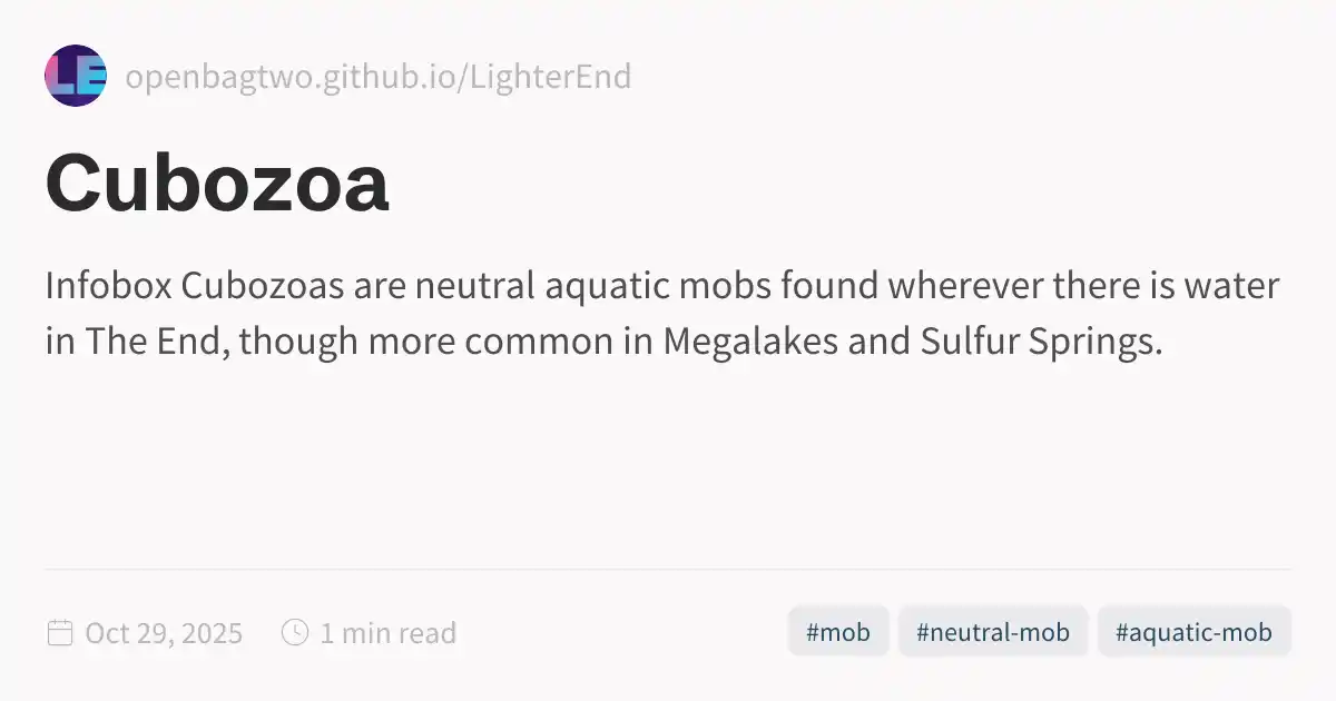 Cubozoa