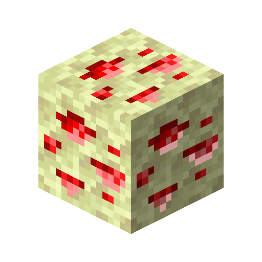 End Stone Redstone Ore