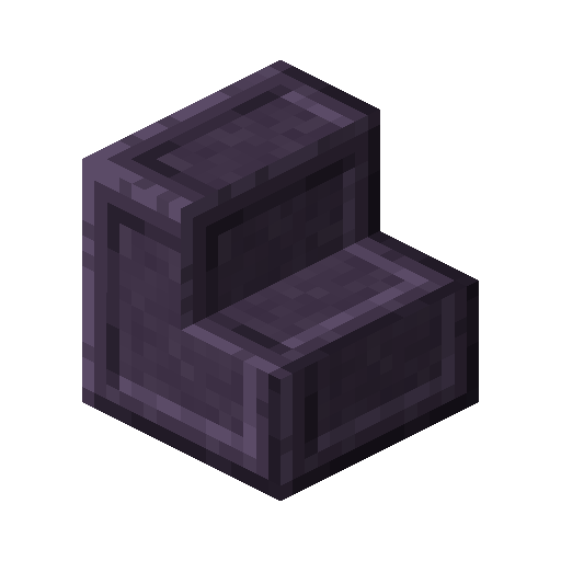 Polished Violecite Stairs