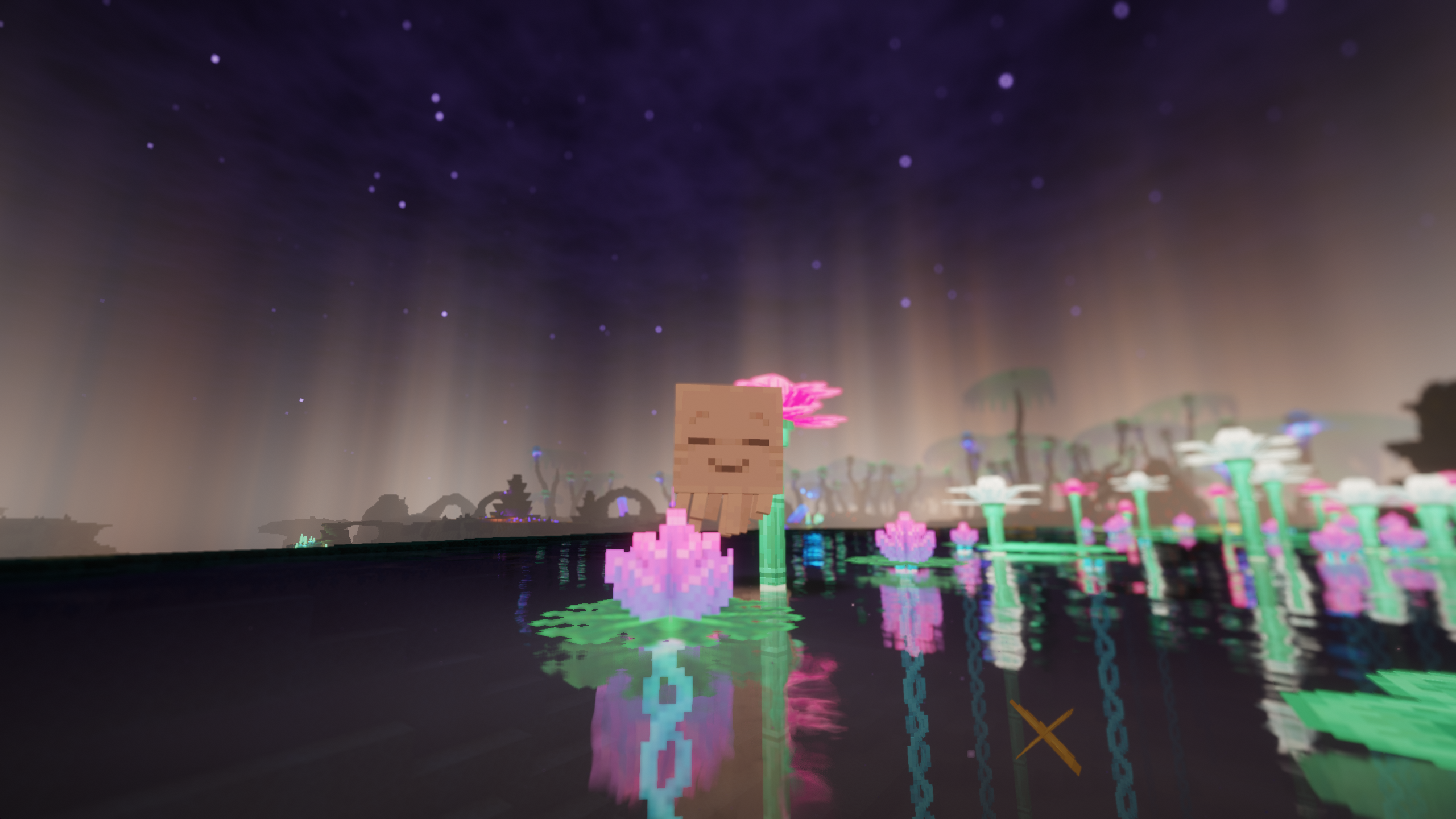 Ghastling born in a Megalake